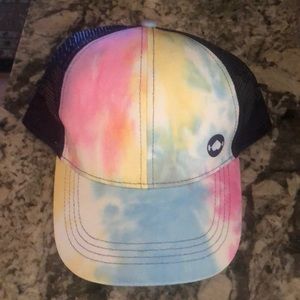 New Ponytail Hat tie dye WODBOTTOM